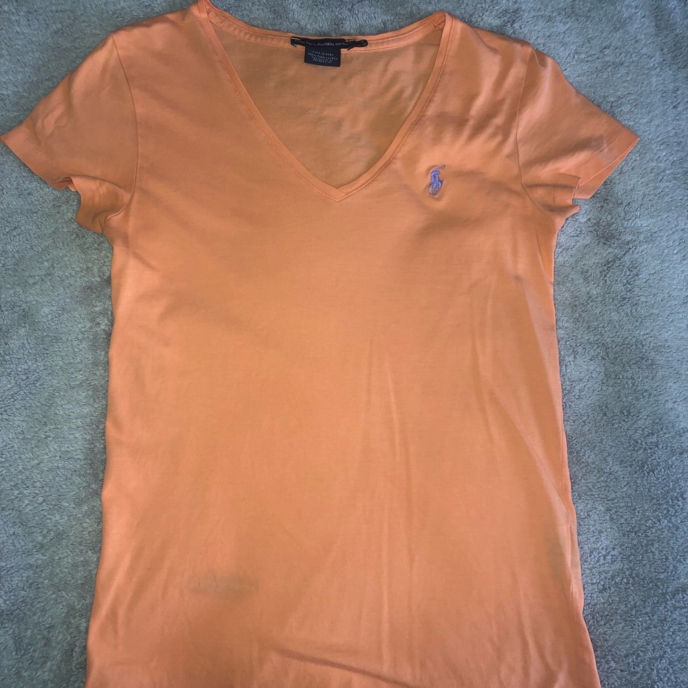 orange Polo t-shirt